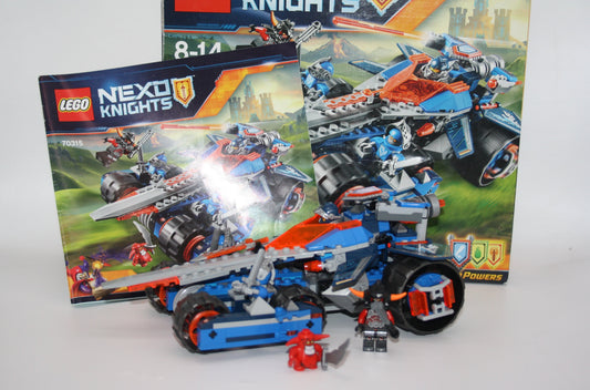 LEGO® - Nexo Knights - Set 70315 Clays Klingen-Cruiser - inkl. BA & Ovp