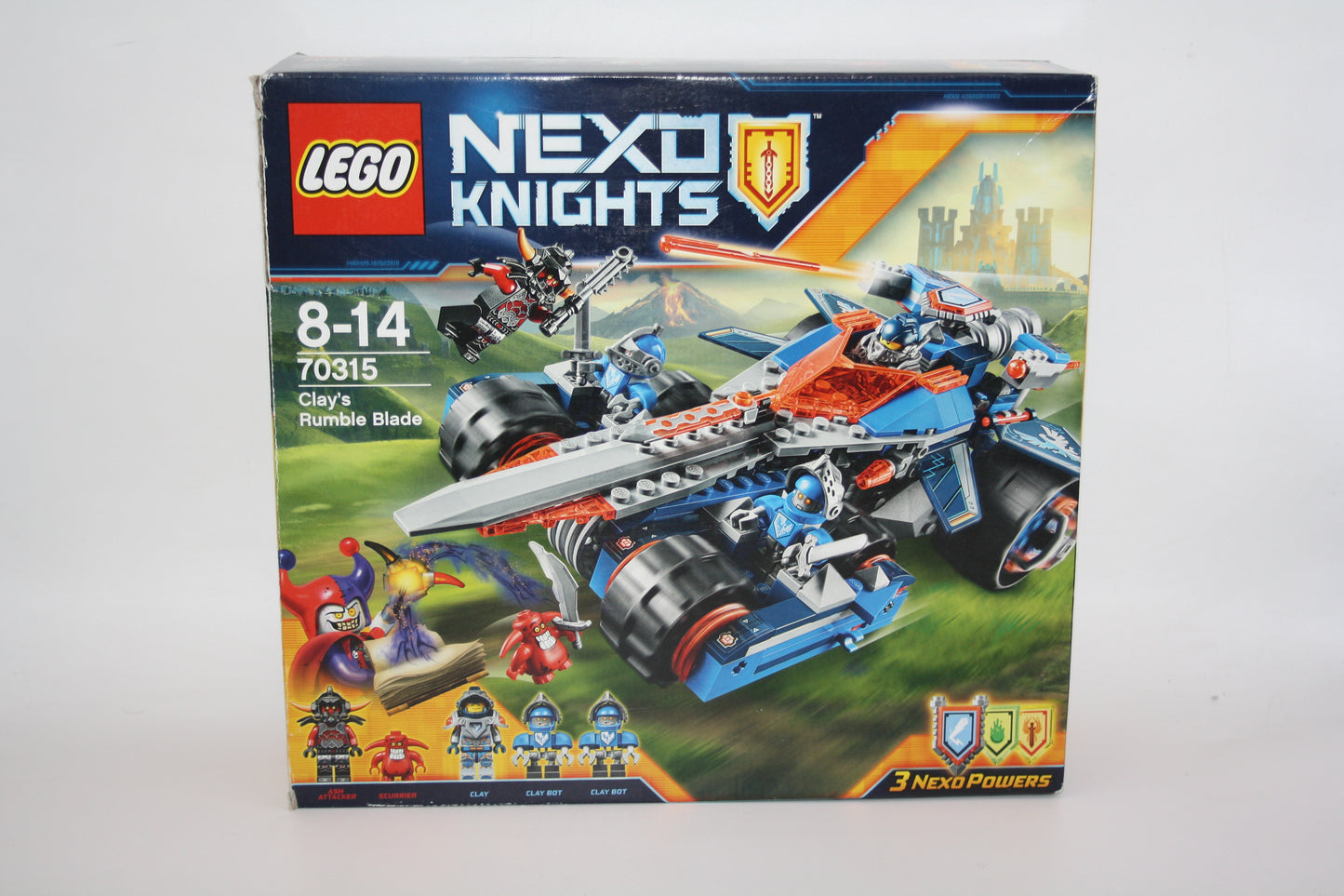 LEGO® - Nexo Knights - Set 70315 Clays Klingen-Cruiser - inkl. BA & Ovp