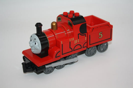 Duplo - James Schiebelok aus Thomas & seine Freunde - rot - Eisenbahn - Wagon/Waggon