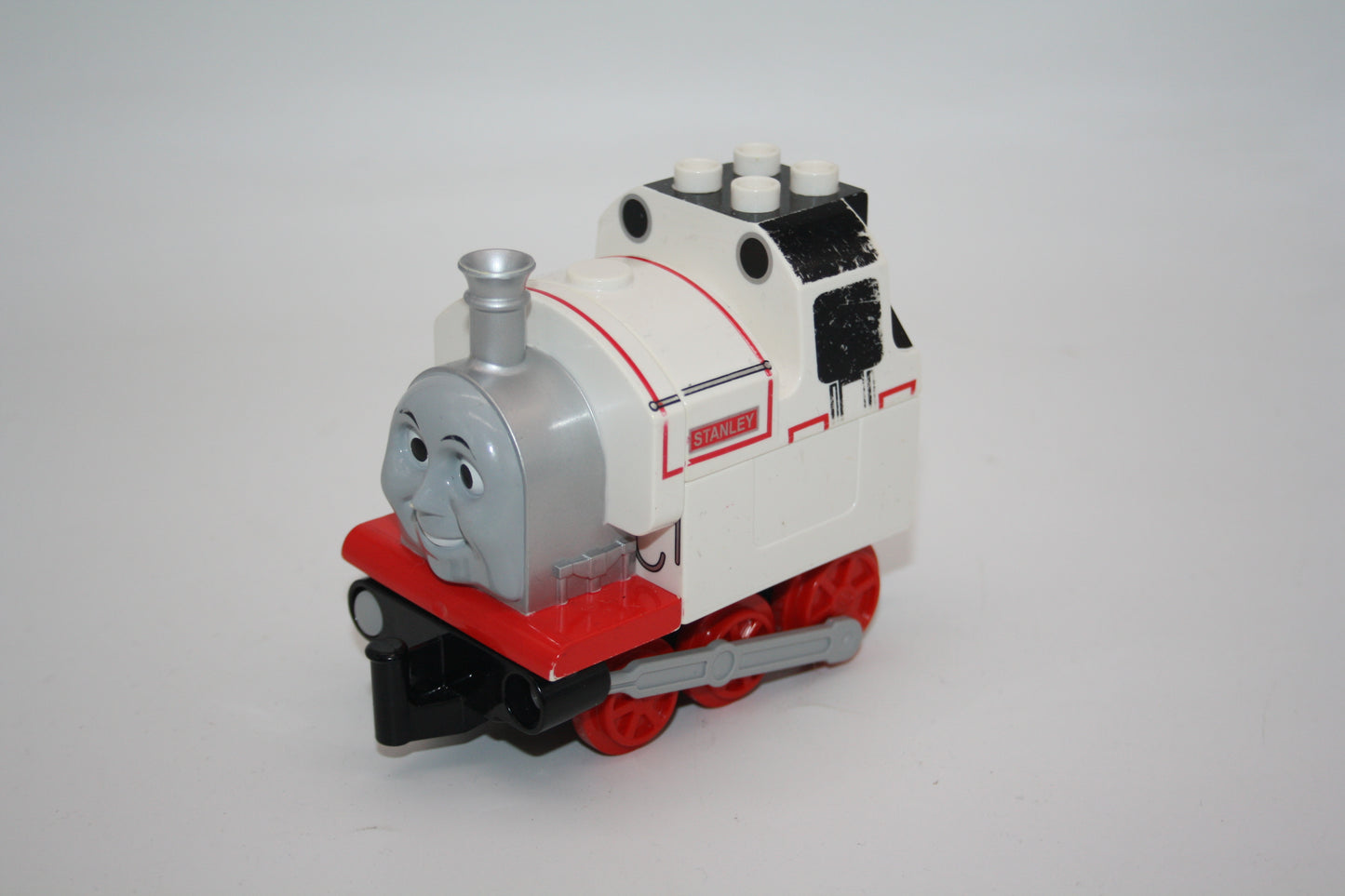 Duplo - Stanley Schiebelok aus Thomas & seine Freunde - weiß - Eisenbahn - Wagon/Waggon