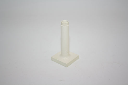 Duplo - Schilderstütze lang - weiß - Ersatzteil - Bauelement