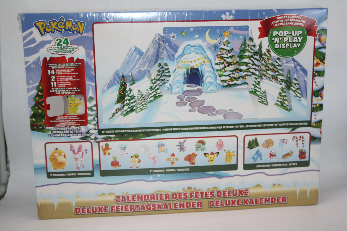Pokémon - JAZWARES Pokémon Adventskalender - mit 15 Figuren