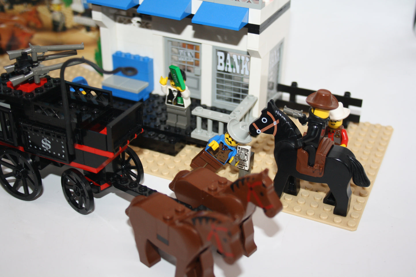 LEGO® - Westerm - Set Set 6765 Gold City Junction - (Unvollständig) - inkl. BA