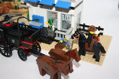 LEGO® - Westerm - Set Set 6765 Gold City Junction - (Unvollständig) - inkl. BA