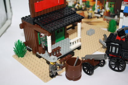 LEGO® - Westerm - Set Set 6765 Gold City Junction - (Unvollständig) - inkl. BA