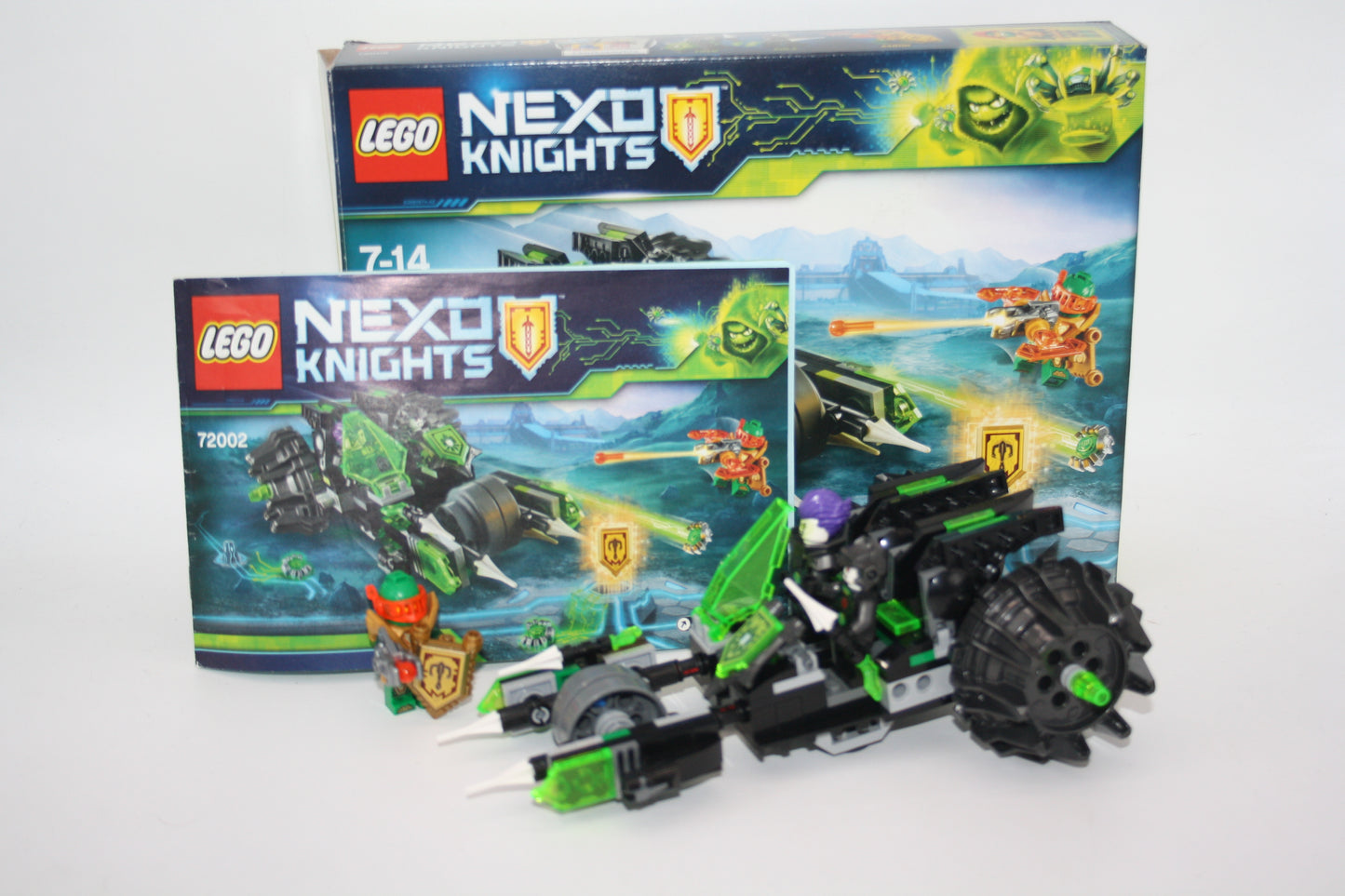 LEGO® - Nexo Knights - Set 72002 Doppelinfektor - inkl. BA & Ovp - unvollständig