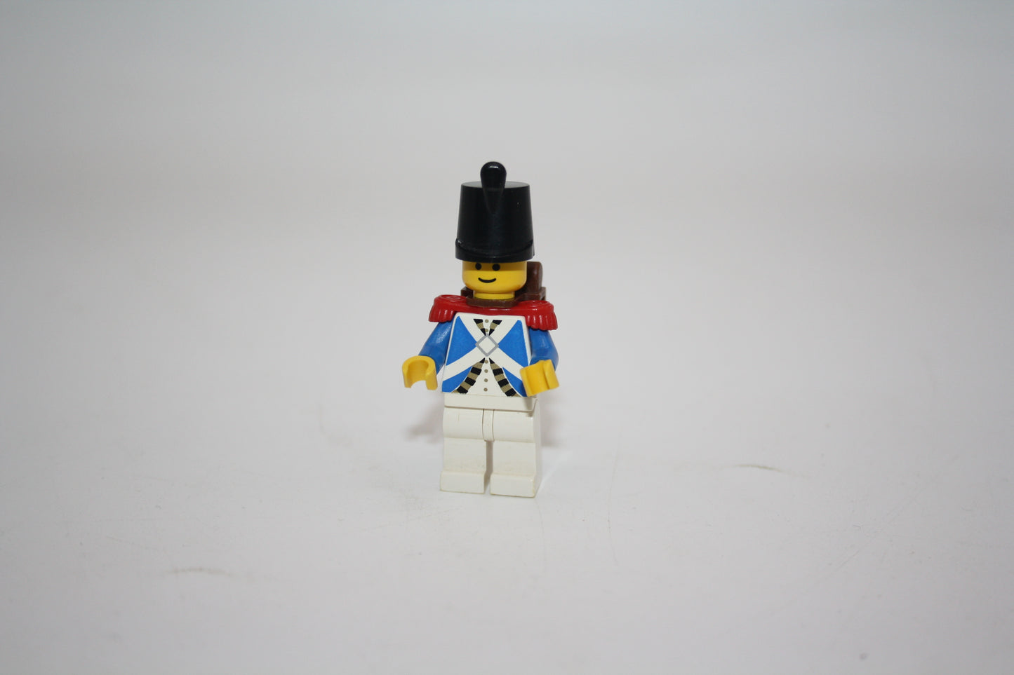 LEGO® Ritter/Castle - Blaurock/Kaiserlicher Soldat m. Rucksack - blau m. roten Hussen - Figuren/Minifiguren