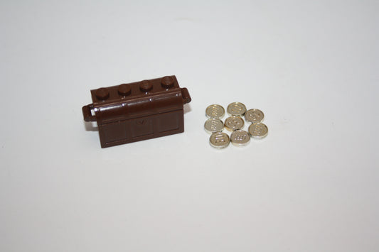 LEGO® - Schatzkiste inkl. 8 Münzen - 4739+4739 - Kisten/Truhen
