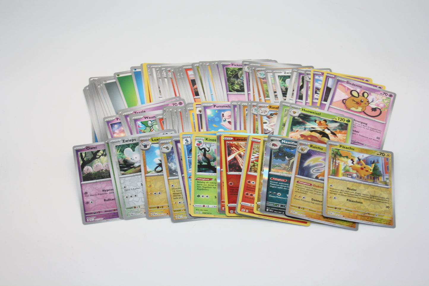 Pokémon - Mystery Pack - 120 Karten - 20x Holos Garantiert - Deutsch