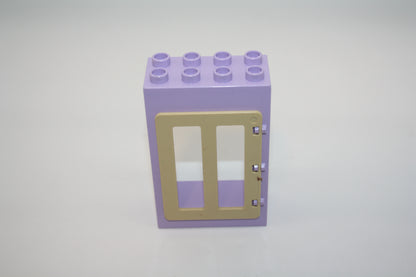 Duplo - Türen Modern komplett (2x4 Noppen) - versch. Farben - Türen