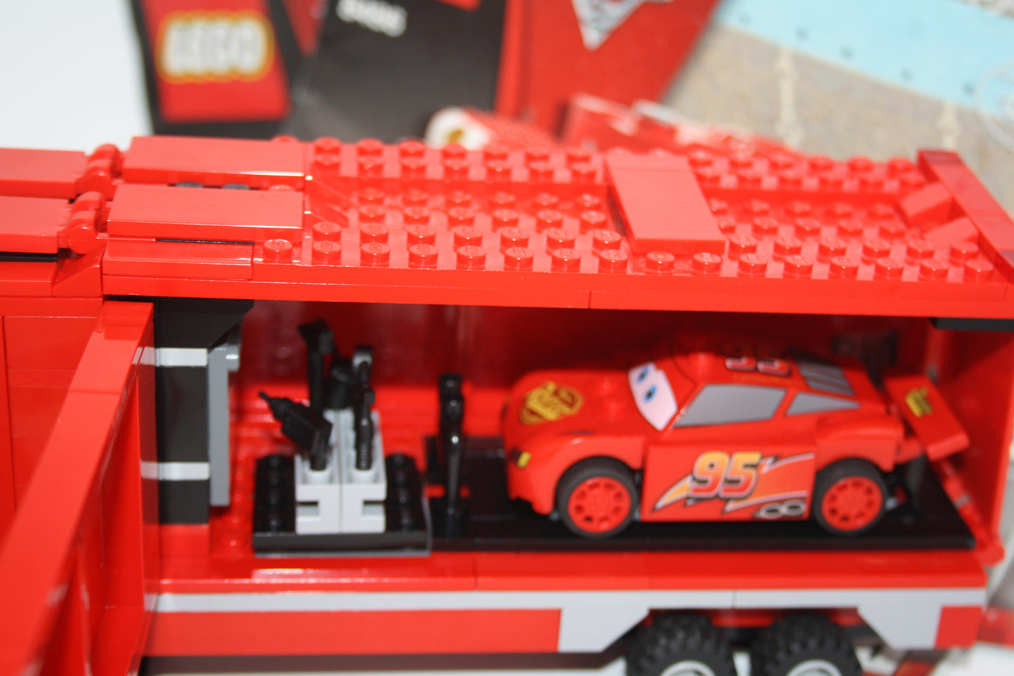 LEGO® Disney Set - 8486 Mack's Team Truck - Inkl. BA - Figuren/Minifiguren/Fahrzeuge