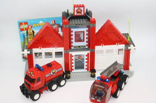 LEGO® - 4 Juniors - Set 4657 Feuerwehr Station - unvollständig - inkl BA