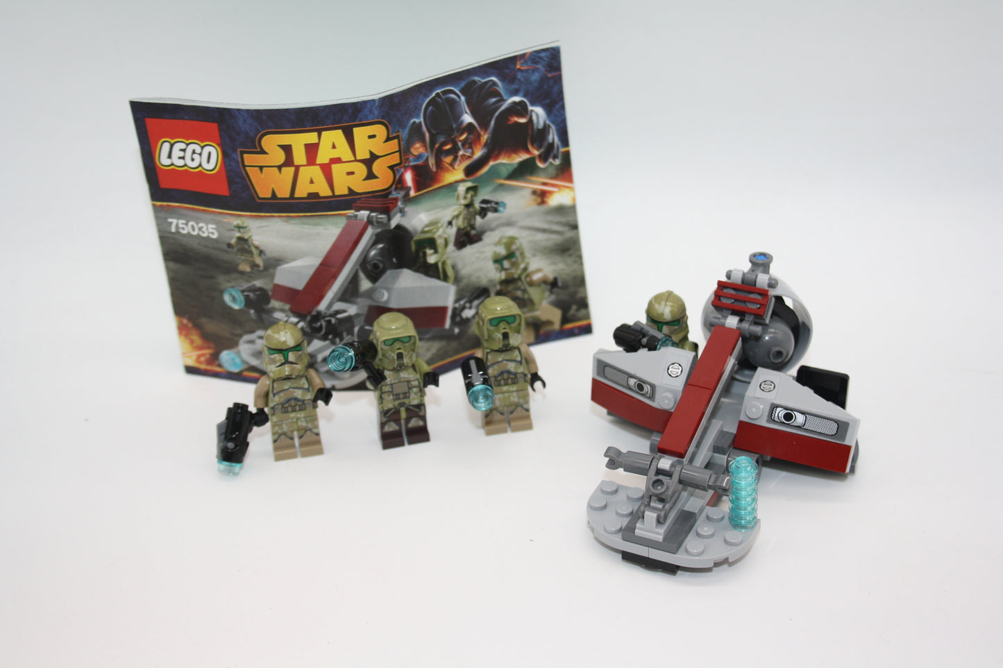 LEGO® - Star Wars Set - 75035 Clone Trooper & Commando Droid - inkl. BA