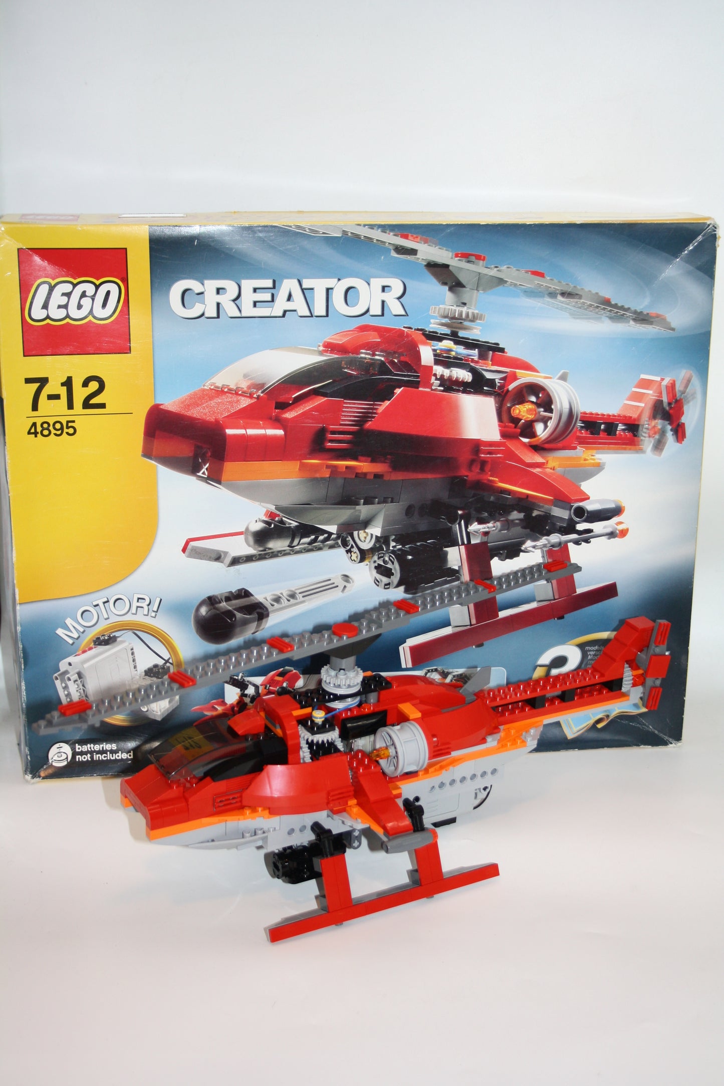LEGO® - Creator 3in1 Set - 4895 Helikopter mit Motor - inkl. BA & OVP