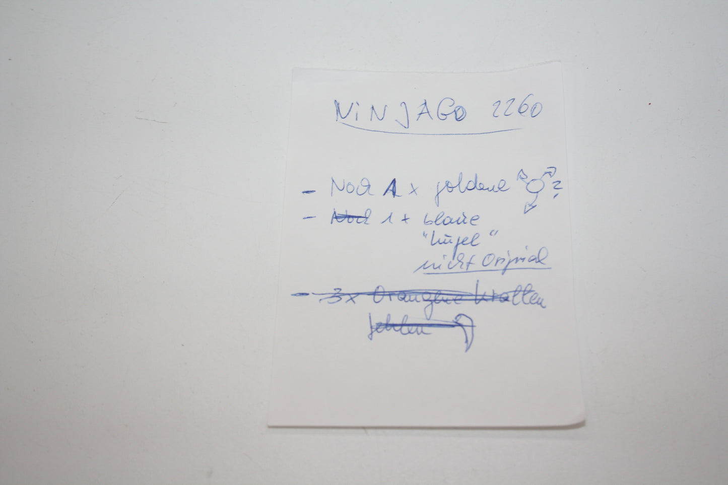 LEGO® - Ninjago - Set 2260 Eisdrache - inkl. BA - Unvollständig