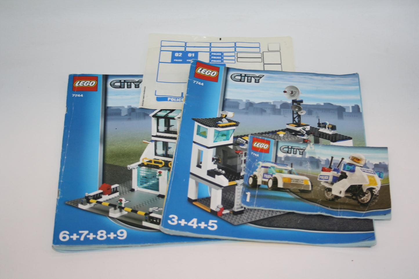 LEGO® - City Set - 7744 Polizeistation (Unvollständig) - inkl. BA