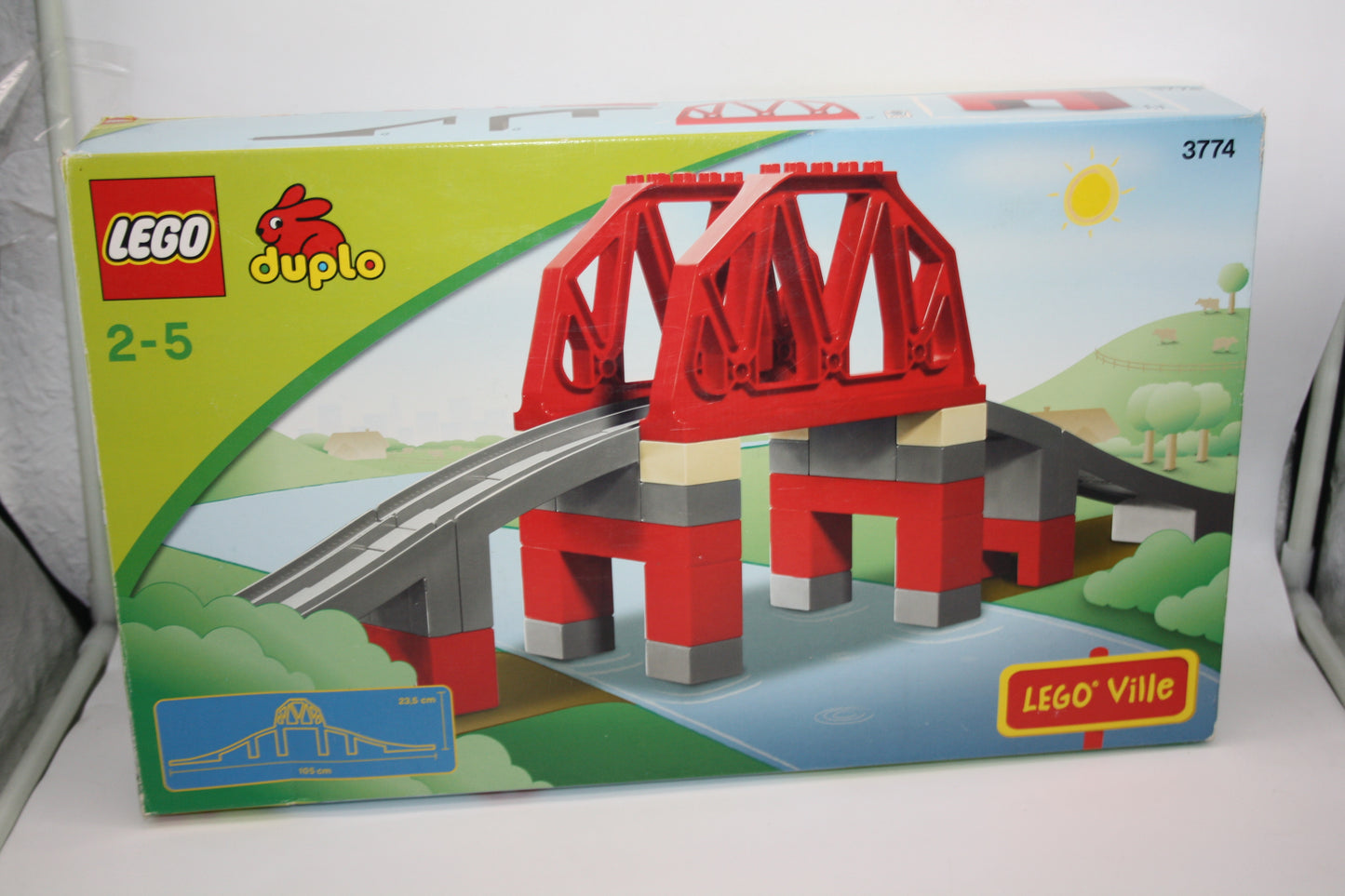 Duplo Set - 3774 Eisenbahnbrücke - inkl. OVP - Brücke