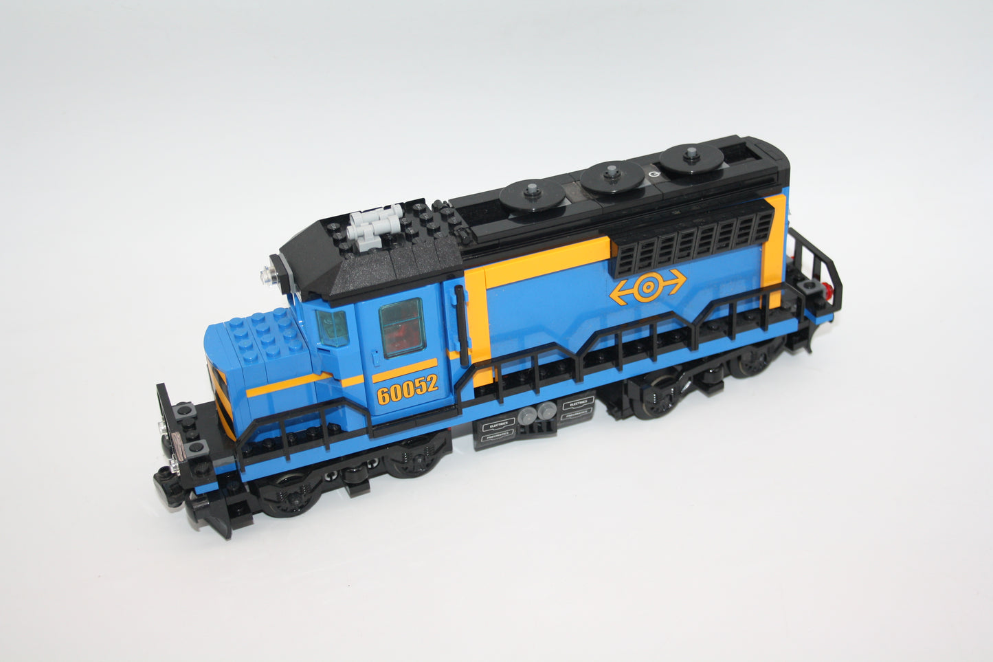 LEGO® City/Eisenbahn - Ferngesteuerte Lok/Güterlok inkl. RC Set aus 60052  - Waggon/Wagon - inkl. BA