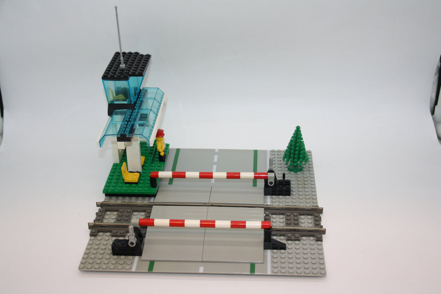 LEGO® Eisenbahn 9V Set - 4532 Bahnübergang - Waggon/Wagon - inkl. BA