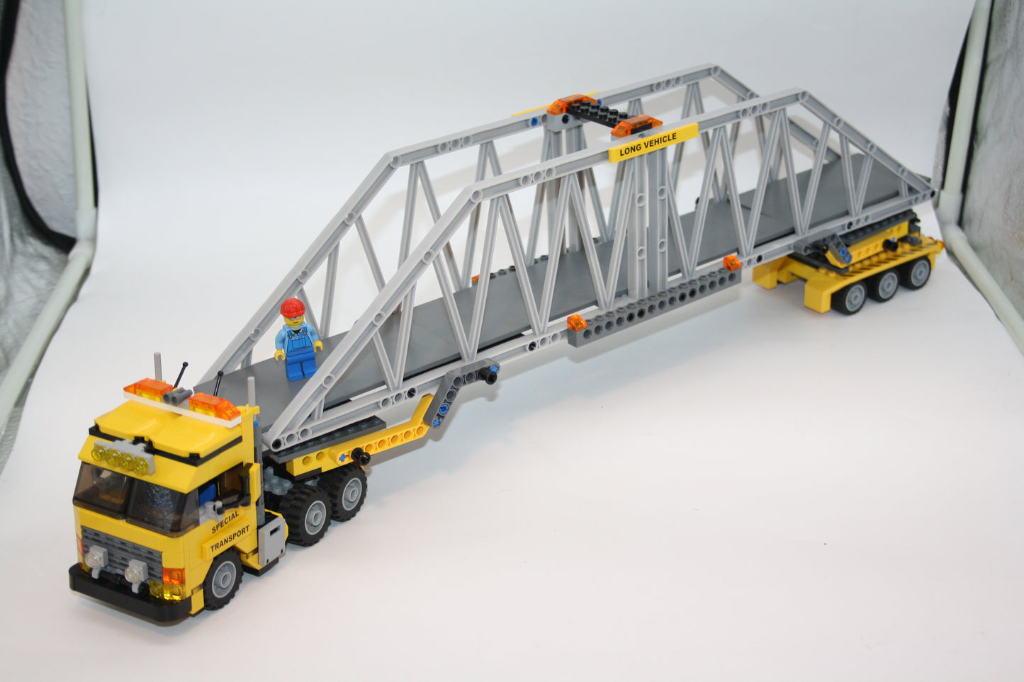 LEGO® - City Set - 7900 Schwerlasttransporter - Brückentransporter - inkl. BA