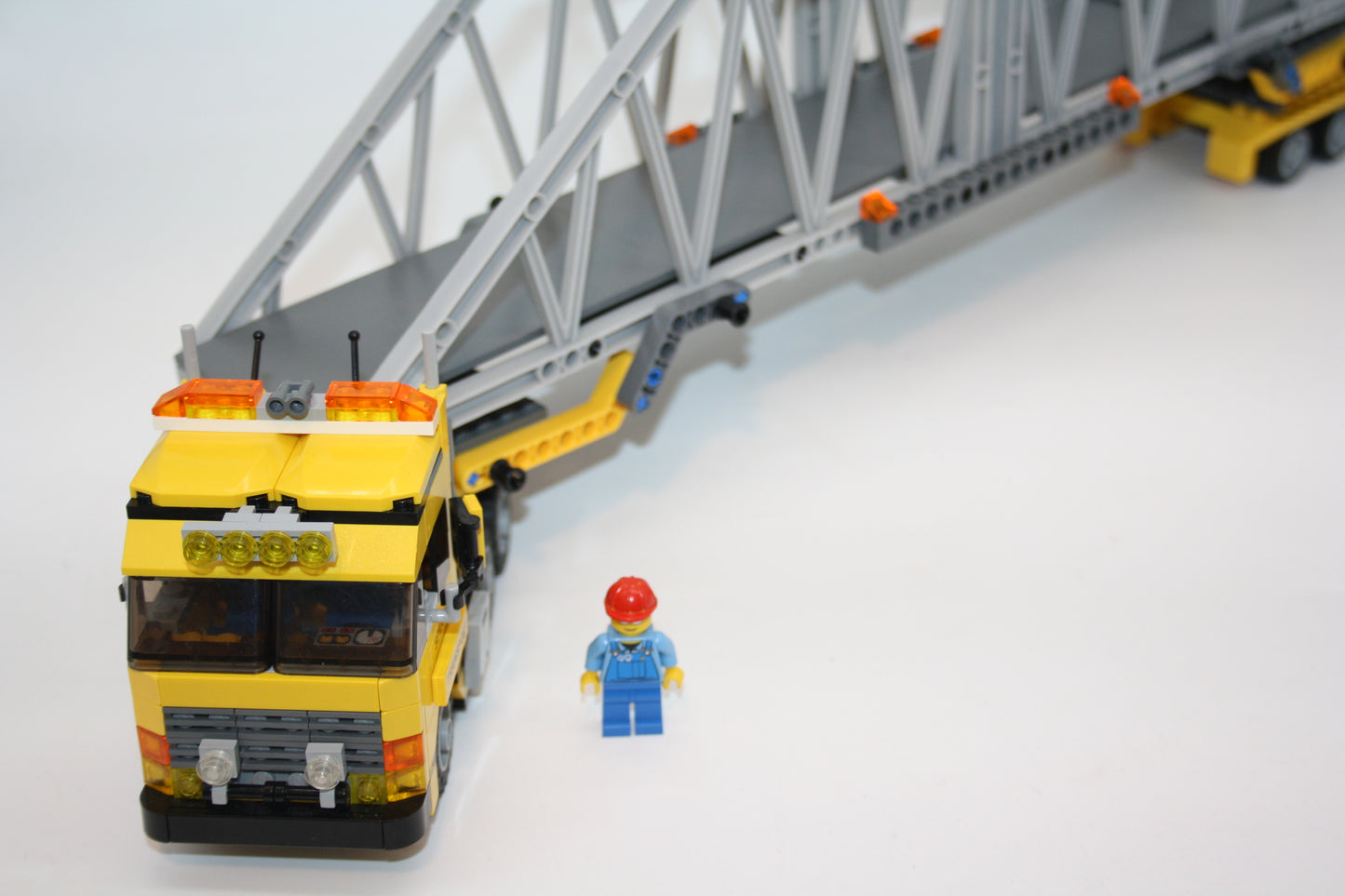 LEGO® - City Set - 7900 Schwerlasttransporter - Brückentransporter - inkl. BA