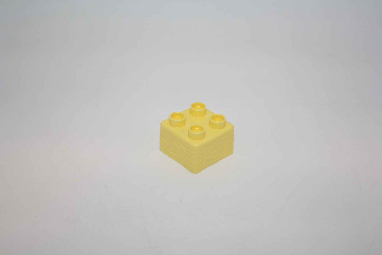 Duplo - 4er Stein als Strohballe - Cremegelb - Motivstein