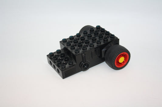 Duplo - Toolo - Auto Fahrgestell/Grundgestell aus 2949/9203 - duprcbase - schwarz - Einzelteile