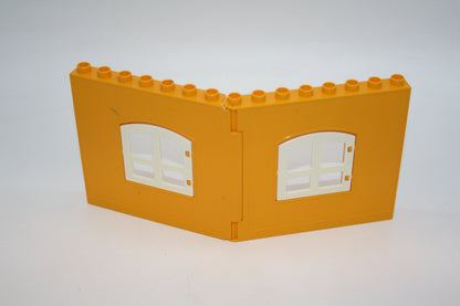 Duplo - Doppelte Wand/Hauswand/Doppelwand - klappbar - versch. Farben - große Teile