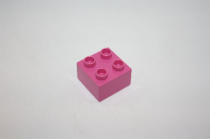 Duplo - 4er Steine (2x2 Noppen) - versch. Farben - Grundbausteine - einzelne Steine