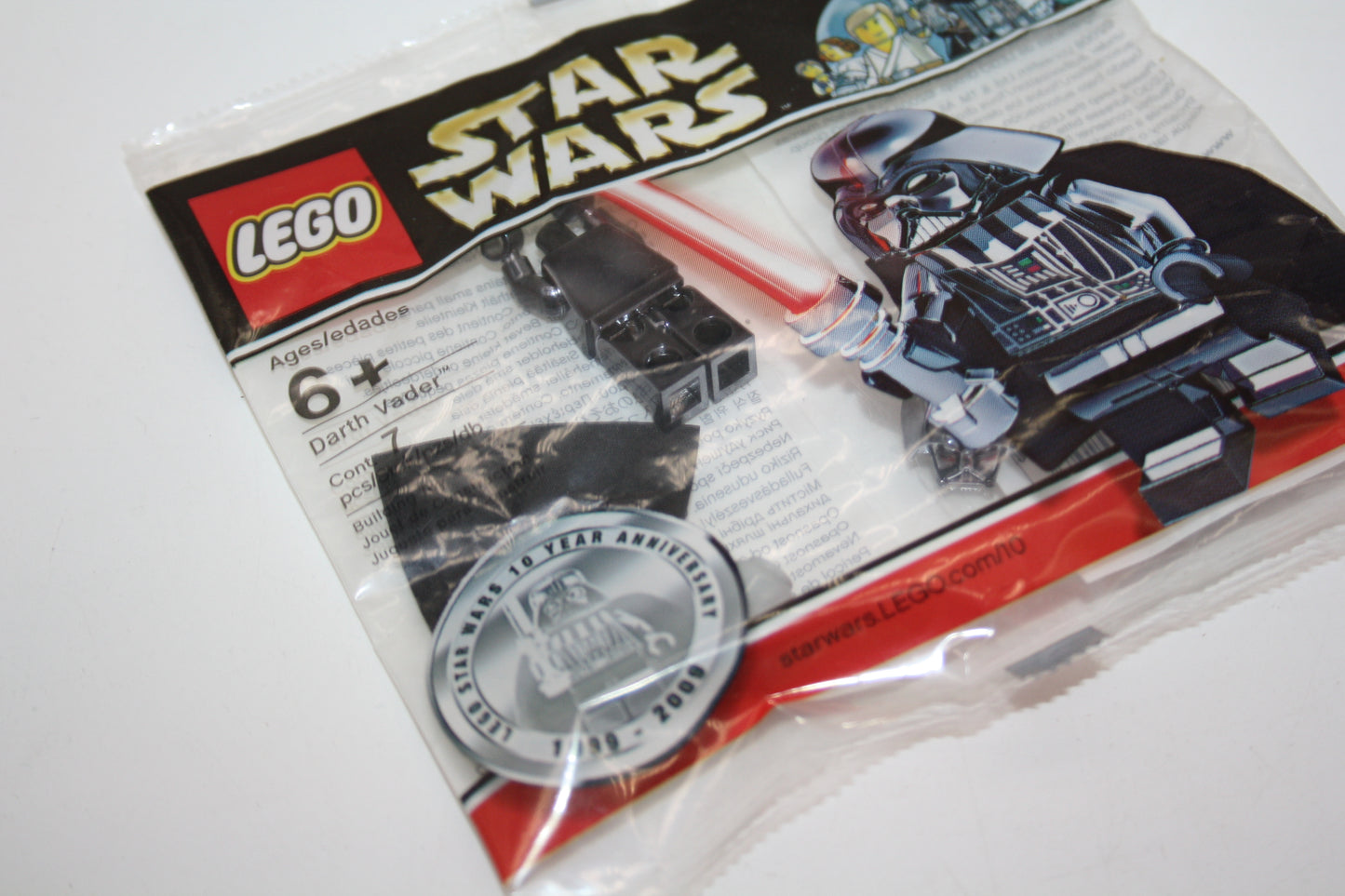LEGO® Star Wars - 4547551 Darth Vader Chrom 10 Year Anniversary - Minifigur im Polybag - neu/ungeöffnet - EOL