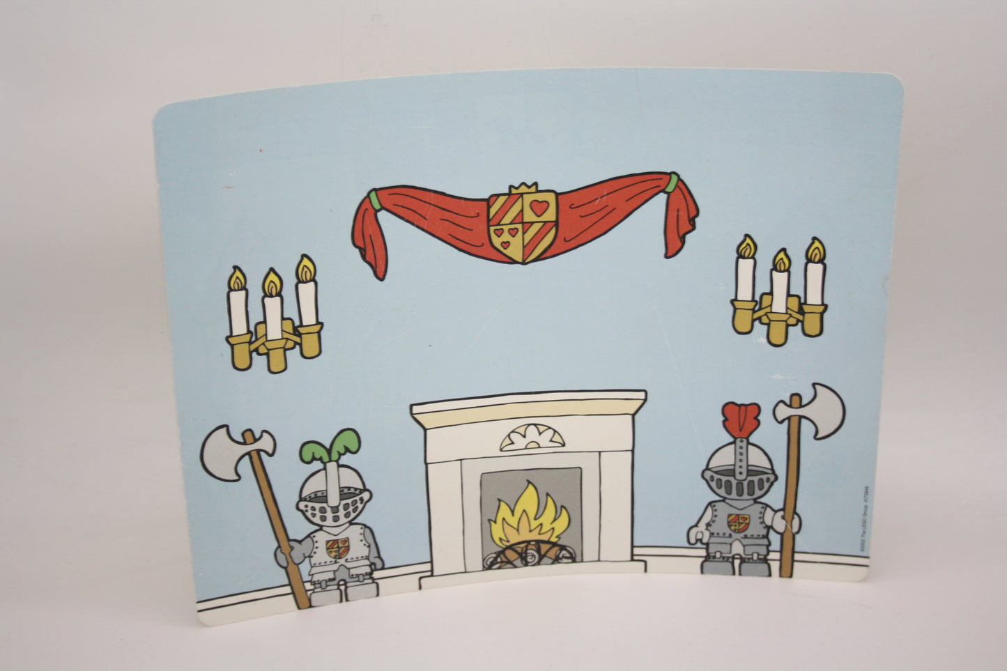 Duplo - Kulisse/Wand - Burgtor/Kamin - Einrichtung - Theater