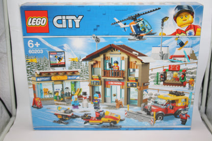 LEGO® - City Set - 60203 Ski-Resort - inkl. BA & OVP - Unvollständig