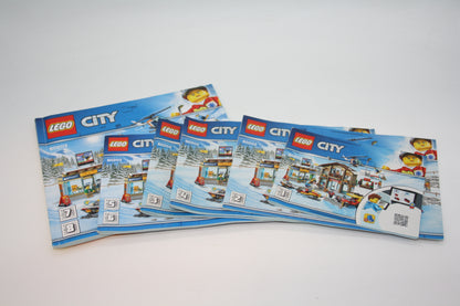LEGO® - City Set - 60203 Ski-Resort - inkl. BA & OVP - Unvollständig