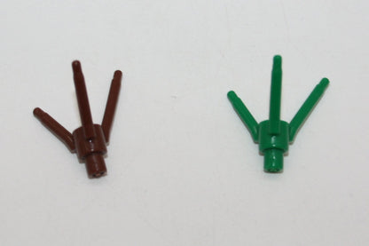 LEGO® - Pflanzenstiel mit Stielhalter, mit 3 Stielen - verschiedene Farben - 24855 - Grünzeug/Blätter