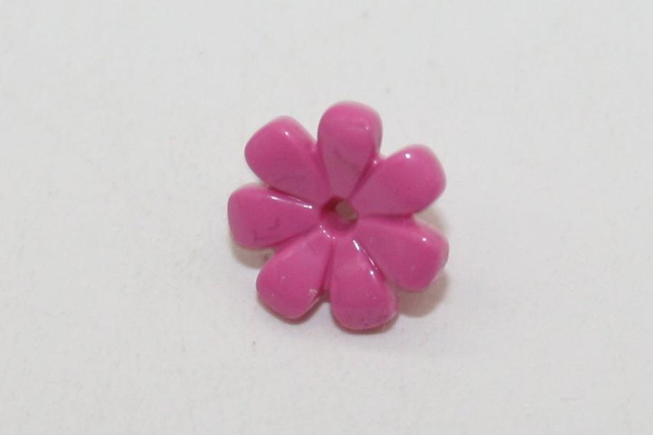 LEGO® - Blüte/Pflanzenblume mit Balken und kleinem Nadelloch - pink - 32606 - Grünzeug/Blätter