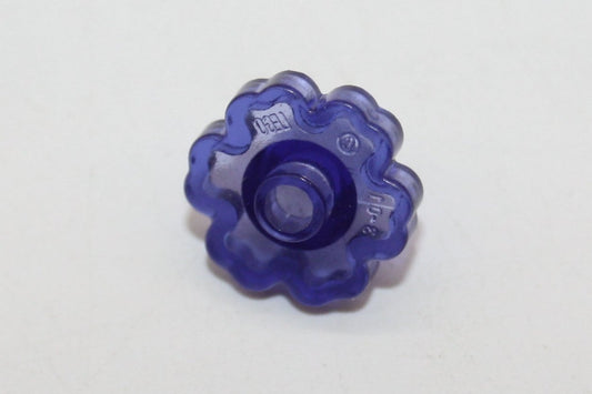 LEGO® - Pflanze - Alte Blume 2x2 gerundet - Lila Transparent - 4728 - Grünzeug/Blätter