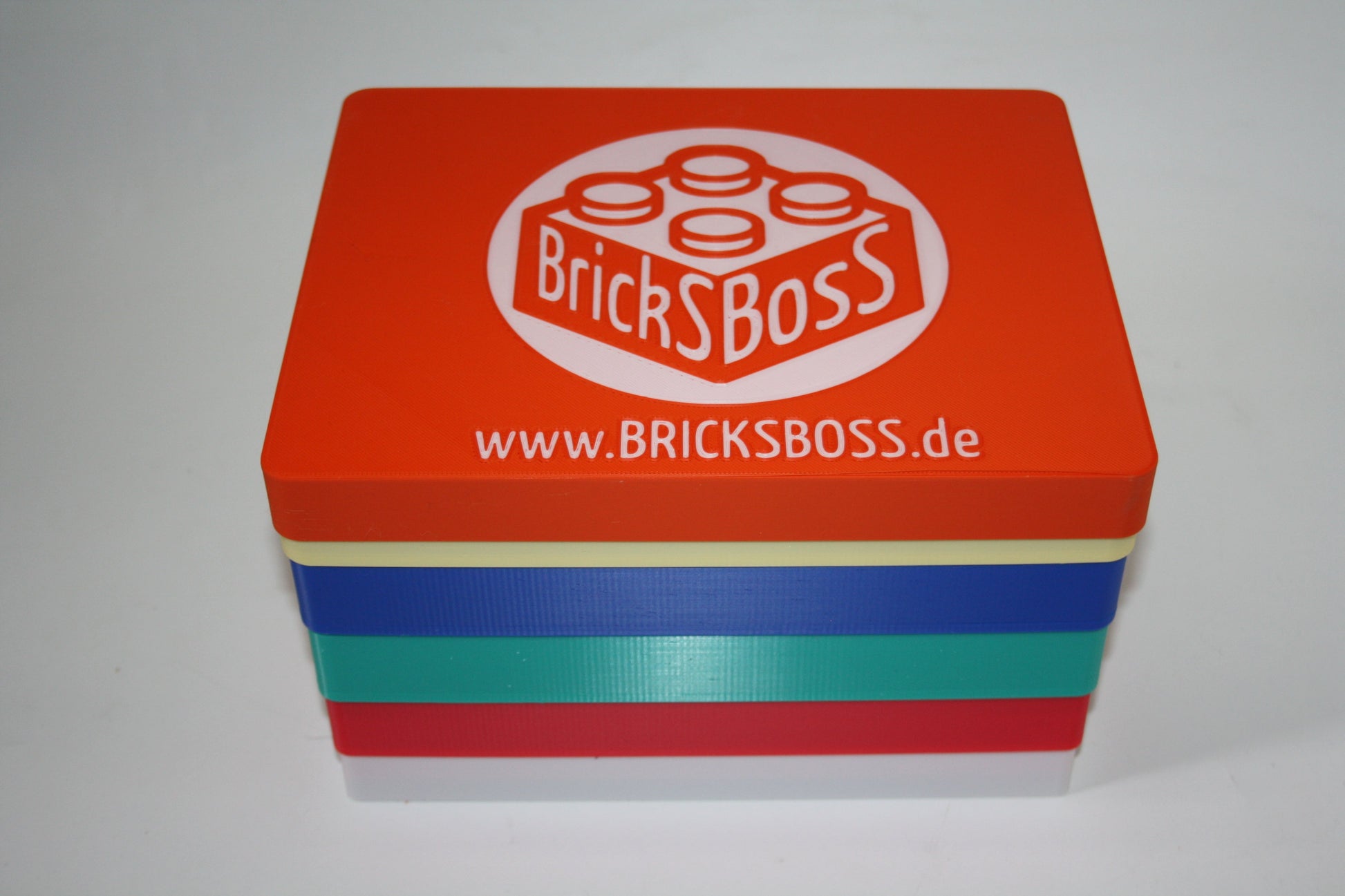 BricksBoss Sortierer - 3D Gedruckt in Deutschland - Ideal zum sortieren von Klemmbausteinen! - Mehrfarbig