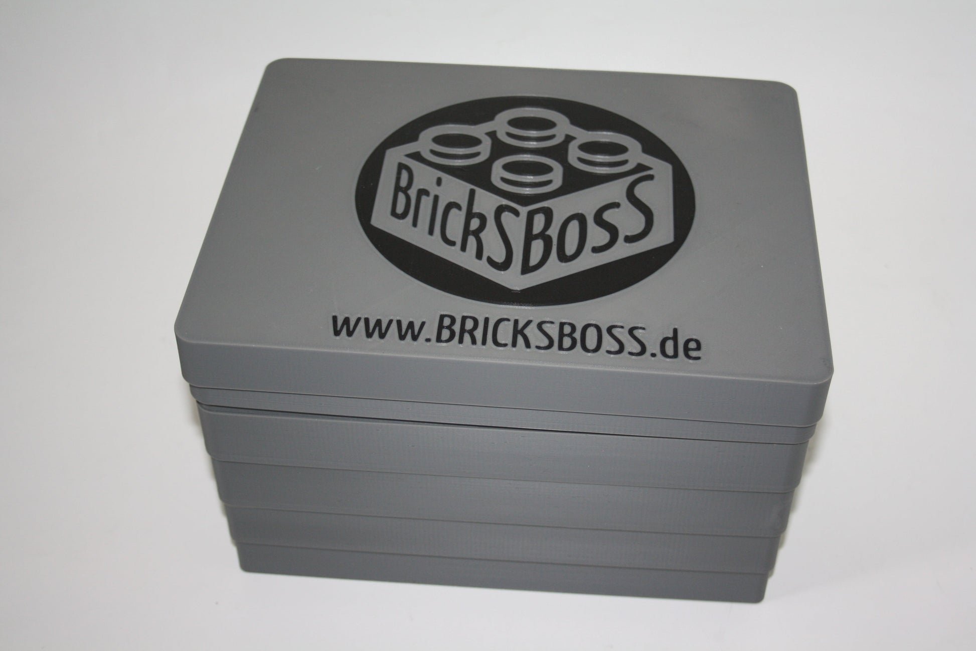 BricksBoss Sortierer - 3D Gedruckt in Deutschland - Ideal zum sortieren von Klemmbausteinen! - grau
