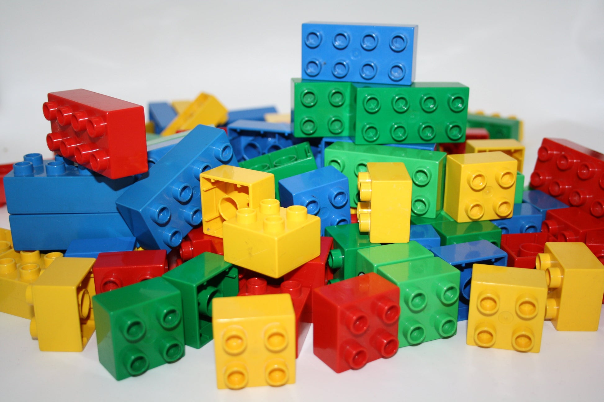 Duplo - 100 Steine Set - 8er & 4er Steine (2x2 & 2x4 Noppen) - Sparpaket - Sparpakete