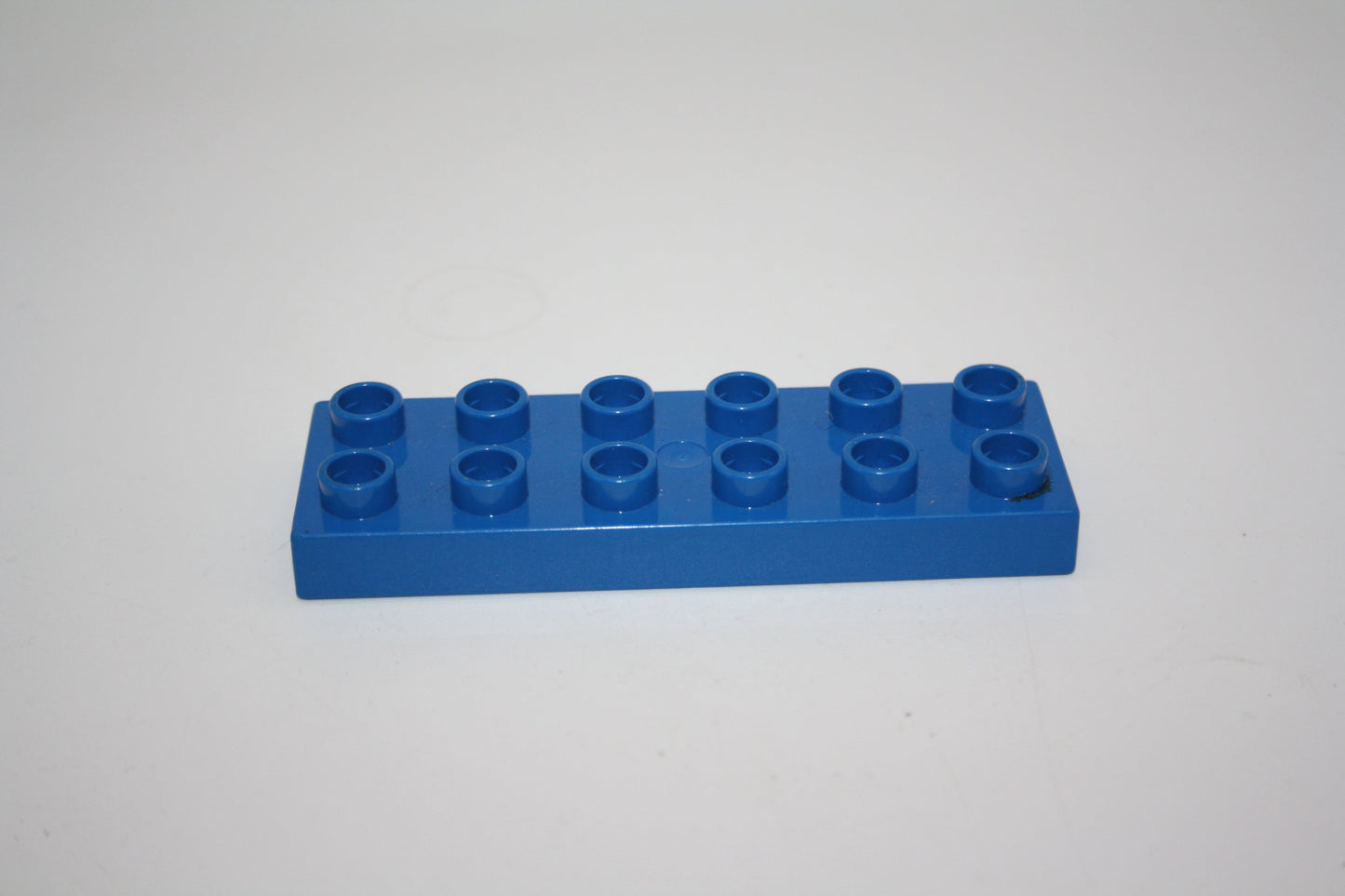 Duplo - 12er Plättchen/2x6 Platten - versch. Farben - Bauplatten - Grundplatten - blau - Platten