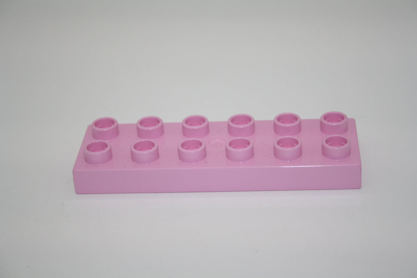 Duplo - 12er Plättchen/2x6 Platten - versch. Farben - Bauplatten - Grundplatten - rosa - Platten