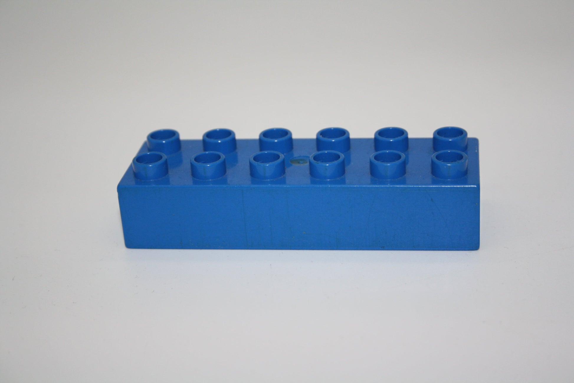 Duplo - 12er Steine (2x6 Noppen) - versch. Farben - Grundbausteine - einzelne Steine - blau - Einzelne Steine
