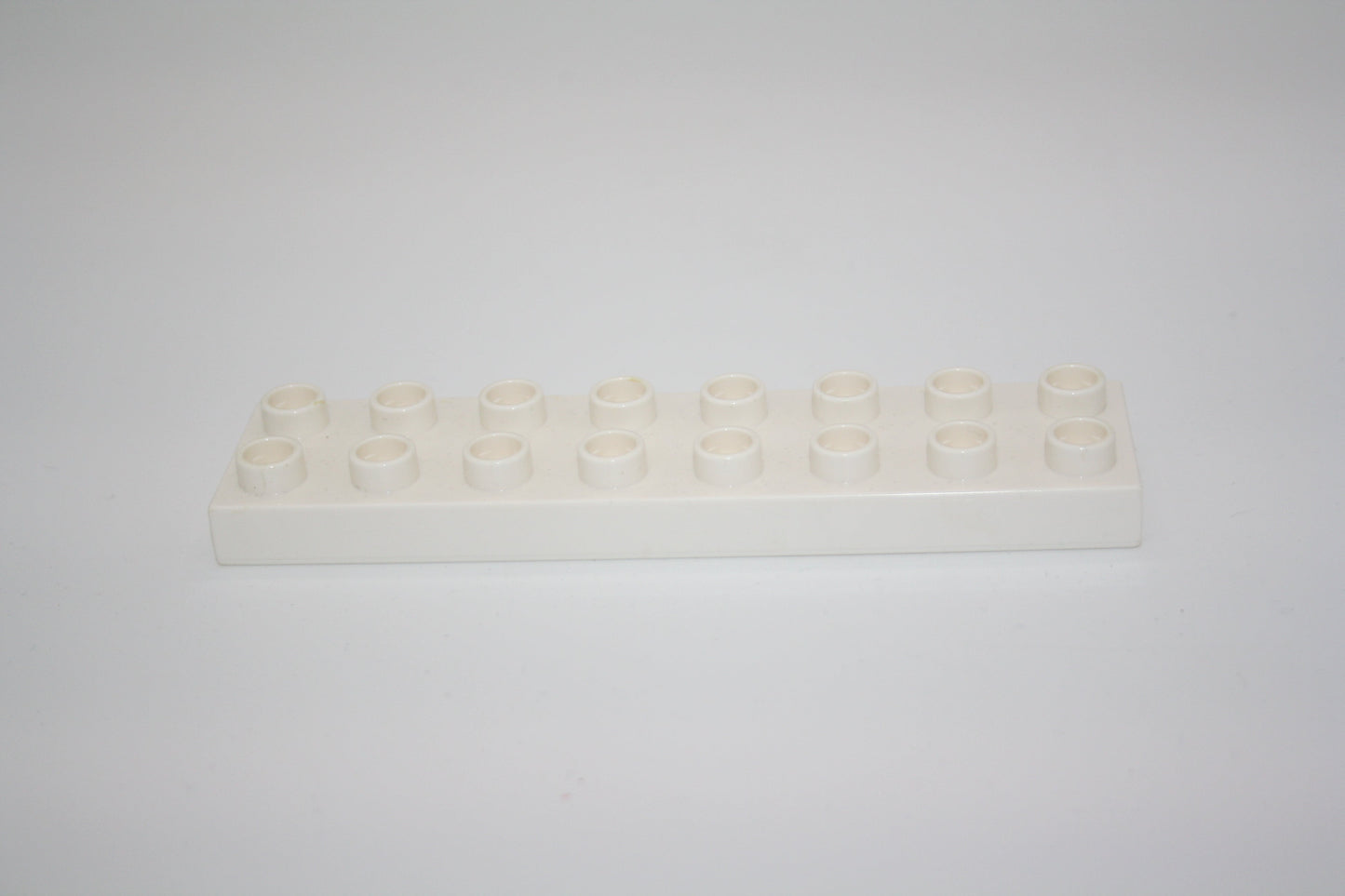 Duplo - 16er Plättchen/2x8 Platten - versch. Farben - Bauplatten - Grundplatten - weiß - Platten