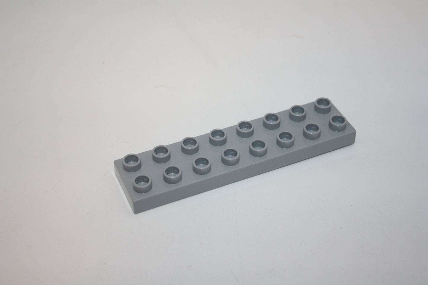 Duplo - 16er Plättchen/2x8 Platten - versch. Farben - Bauplatten - Grundplatten - hellgrau - Platten