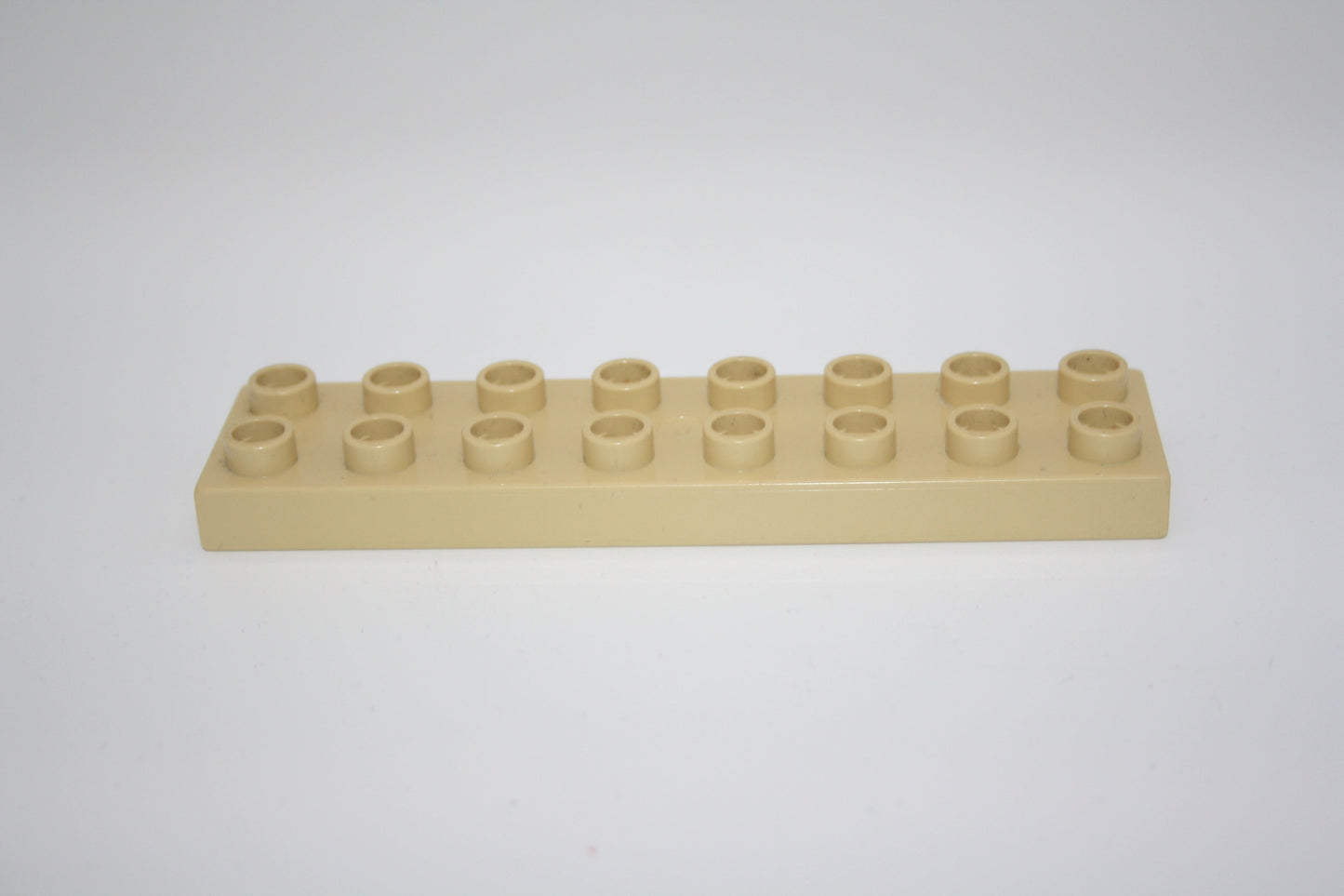 Duplo - 16er Plättchen/2x8 Platten - versch. Farben - Bauplatten - Grundplatten - beige - Platten