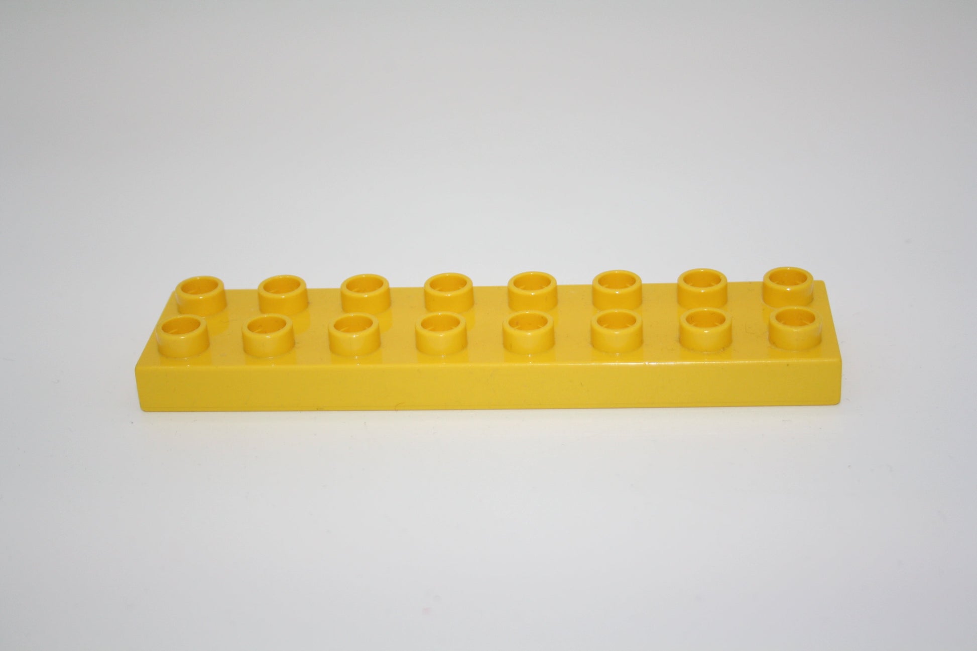 Duplo - 16er Plättchen/2x8 Platten - versch. Farben - Bauplatten - Grundplatten - gelb - Platten
