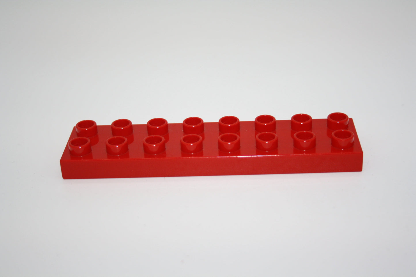 Duplo - 16er Plättchen/2x8 Platten - versch. Farben - Bauplatten - Grundplatten - rot - Platten