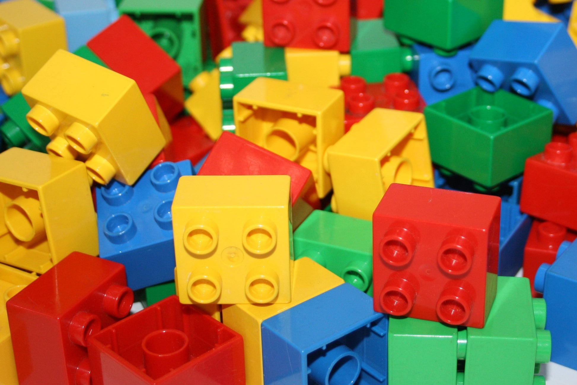 Duplo - 3KG 4er Steine (2x2 Noppen) - Sparpaket - >(ca. 485 Stück.) - Sparpakete