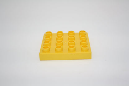 Duplo - 4x4 Platten - versch. Farben - Bauplatten - Grundplatten - gelb - Platten