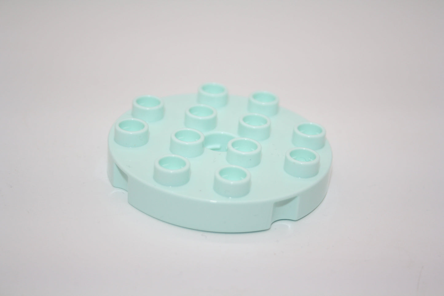 Duplo - 4x4 rund Platten - versch. Farben - Bauplatten - Grundplatten - mint - Platten